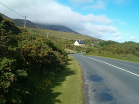 Murrisk village, Westport, Mayo, Ireland